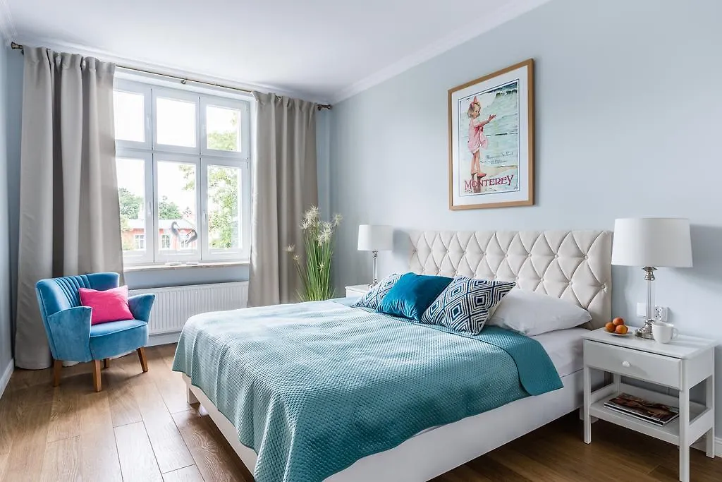 Sanhaus Apartments - Parkowa 44 - Wyjatkowe Apartamenty 2 Minuty Od Plazy سوبوت 0*,